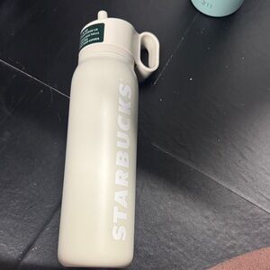 Starbucks Cream Water Bottle